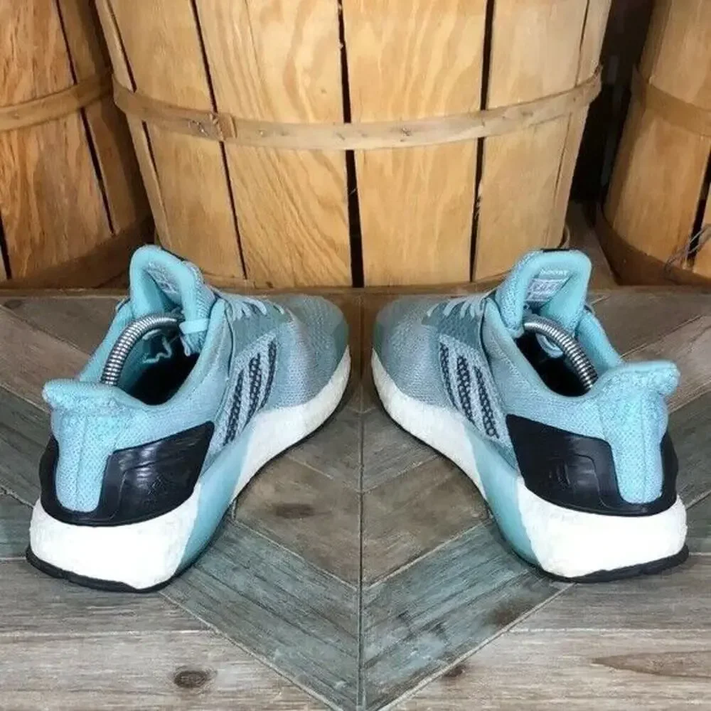 Adidas UltraBoost ST Parley Aqua White AC8207 Running Shoes Womens Size 9.5